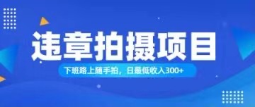 （11698期）随手拍也能赚钱？对的日入300+-川川创富网