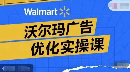 沃尔玛广告优化实操课，广告报告实操讲解，广告如何提高转化和ROAS等-川川创富网