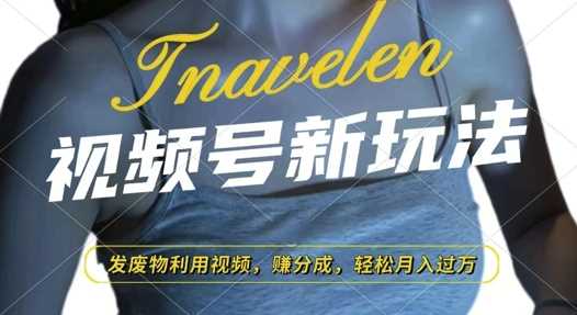 视频号新玩法，废物利用视频，撸分成收益，轻松月入过W【揭秘】-川川创富网