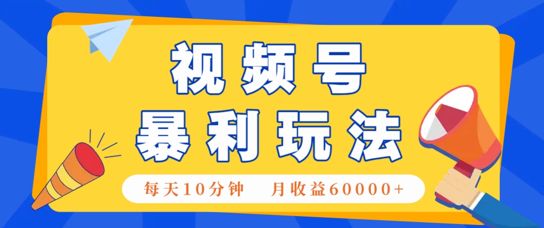 视频号AI赚钱法，每天只需10分钟，月入6万+！(超详细拆解)-川川创富网