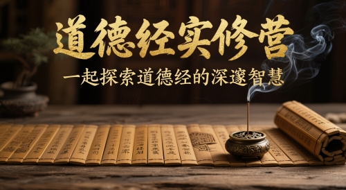 道德经实修营，一起探索道德经的深邃智慧-川川创富网