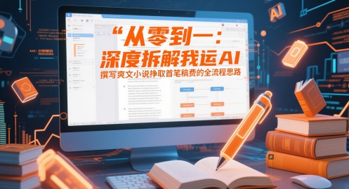 从零到一：深度拆解我运用AI撰写爽文小说挣取首笔稿费的全流程思路-川川创富网