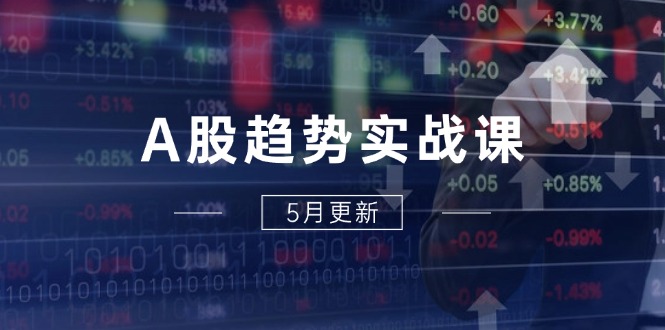 A股趋势实战课：主力动向+政策红利，2025全年策略5月更新-川川创富网