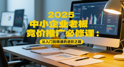 2025中小企业老板竞价推广必修课：从入门到精通的进阶之路-川川创富网