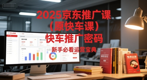 2025京东推广课(原快车课)解锁京东快车推广密码，新手必看运营宝典-川川创富网
