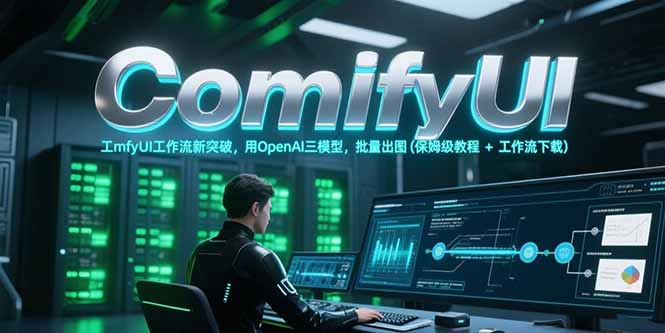 ComfyUI工作流新突破，用OpenAI三模型，批量出图(保姆级教程+工作流下载-川川创富网