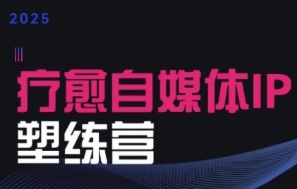 2025治愈自媒体IP训练营，专为疗愈领域从业者打造-川川创富网