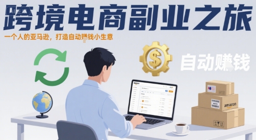 跨境电商副业之旅，一个人的亚马逊，打造自动賺钱小生意-川川创富网