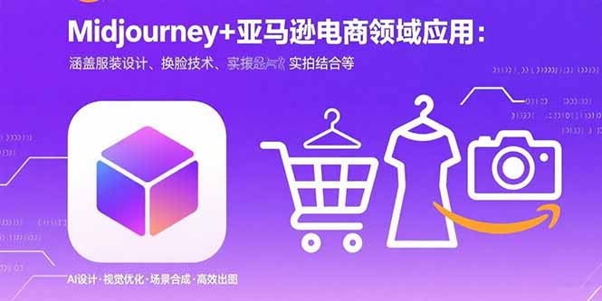 Midjourney+电商领域商业应用：涵盖服装设计、换脸技术、实拍结合等-川川创富网
