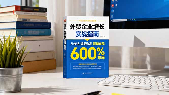 外贸企业增长实战指南，八步法、爆品选品、营销布局，业绩增长300%-川川创富网