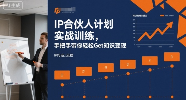 IP合伙人计划实战训练，手把手带你轻松Get知识变现-川川创富网