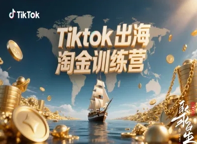 Tiktok出海淘金训练营，跨境电商TK实战变现-川川创富网