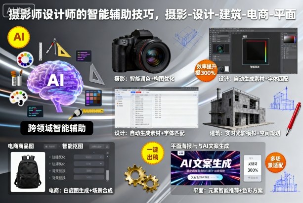 摄影师设计师的智能辅助技巧，摄影-设计-建筑-电商-平面-川川创富网