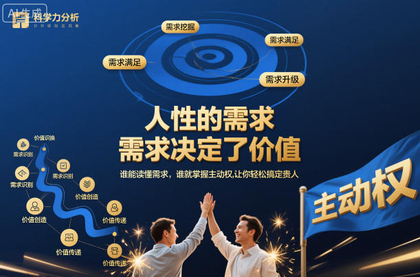 人性的需求，需求决定了价值，谁能读懂需求，谁就掌握主动权，让你轻松搞定贵人【文档】-川川创富网