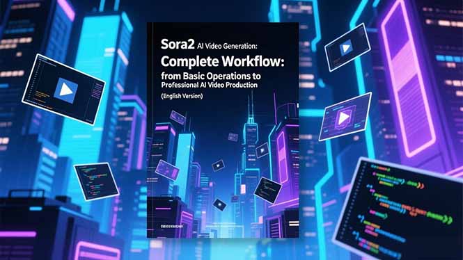 Sora2 AI视频生成的系统教程(英文版-川川创富网