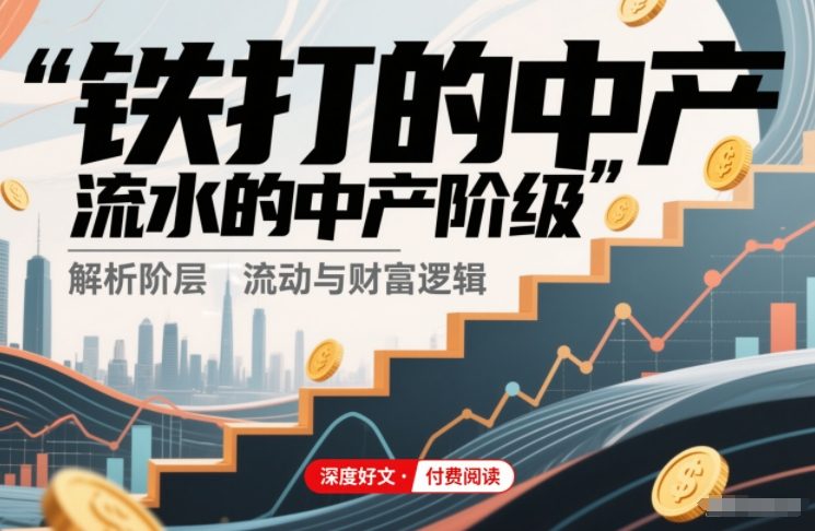 付费文章：铁打的中产，流水的中产阶级-川川创富网