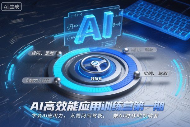 AI高效能应用训练营第一期，学会AI应用力，从提问到驾驭，做AI时代的领航者(更新)-川川创富网