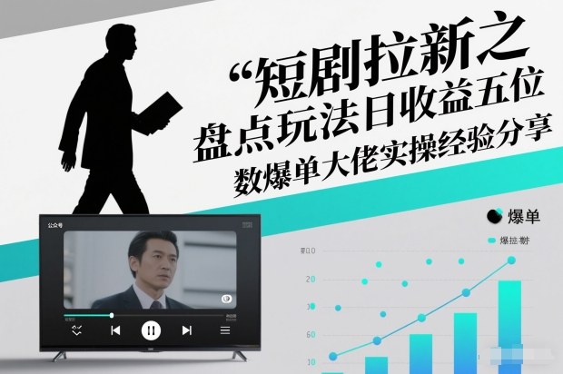 短剧拉新之盘点玩法日收益五位数爆单大佬实操经验分享-川川创富网