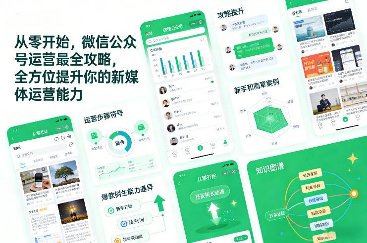 从零开始，微信公众号运营最全攻略，全方位提升你的新媒体运营能力-川川创富网