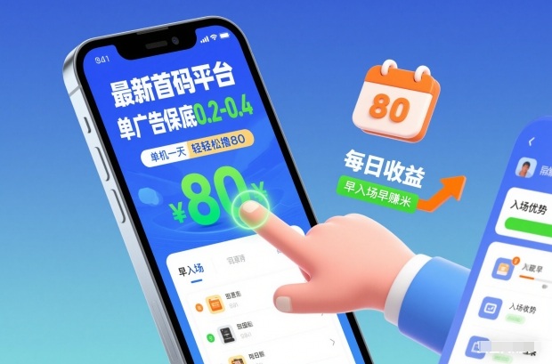 最新首码平台，单广告保底0.2-0.4，单机一天轻松撸80，早入场早賺米【揭秘】-川川创富网