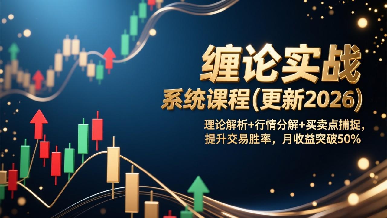 缠论实战系统课程(更新2026-川川创富网