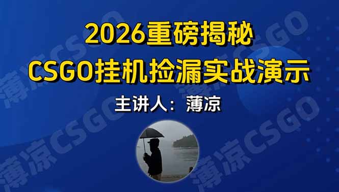 CSGO游戏挂机游戏搬砖最新升级，普通小白一部手机可日入300+当天见结果，支持验证-川川创富网