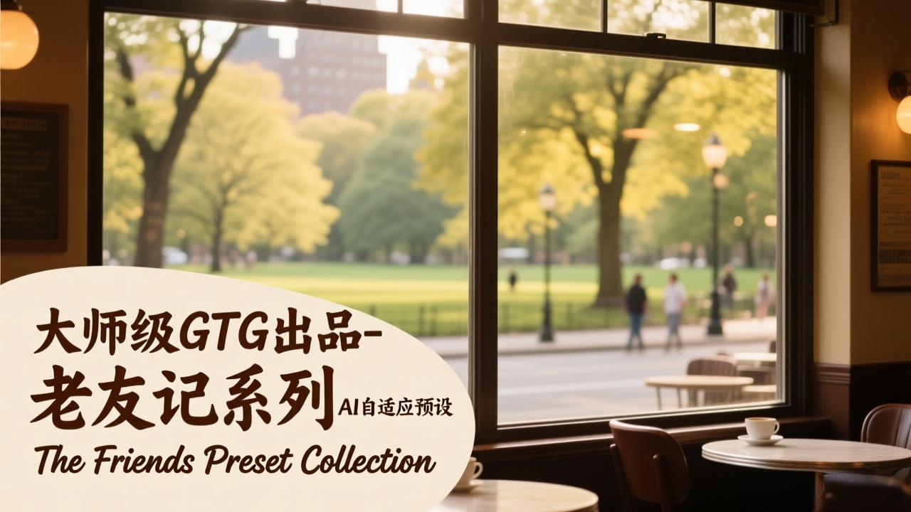大师级GTG出品-老友记系列AI自适应预设The Friends Preset Collection-川川创富网