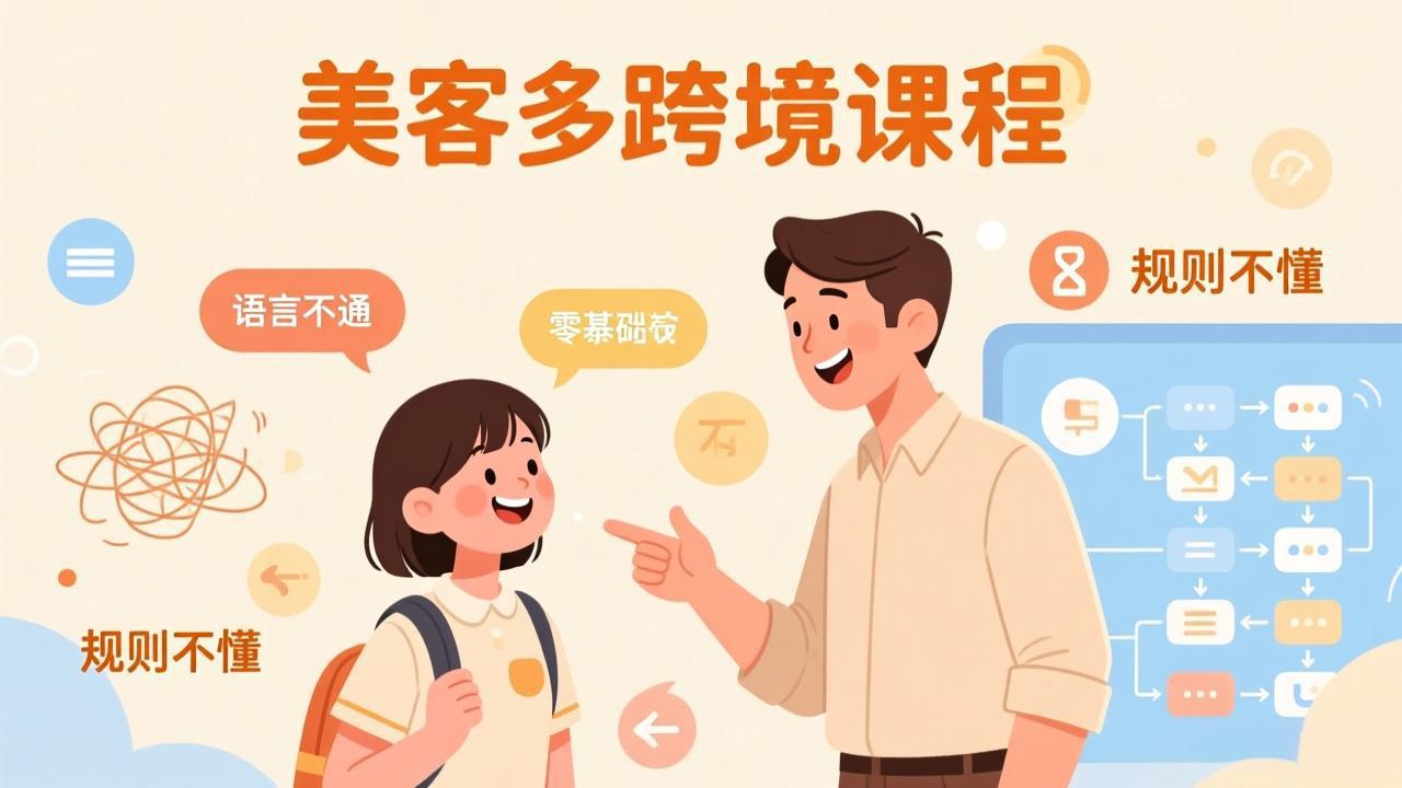 怕语言不通、怕不懂规则？零基础小白也能做的美客多跨境课，手把手带你美客多开店稳赚-川川创富网