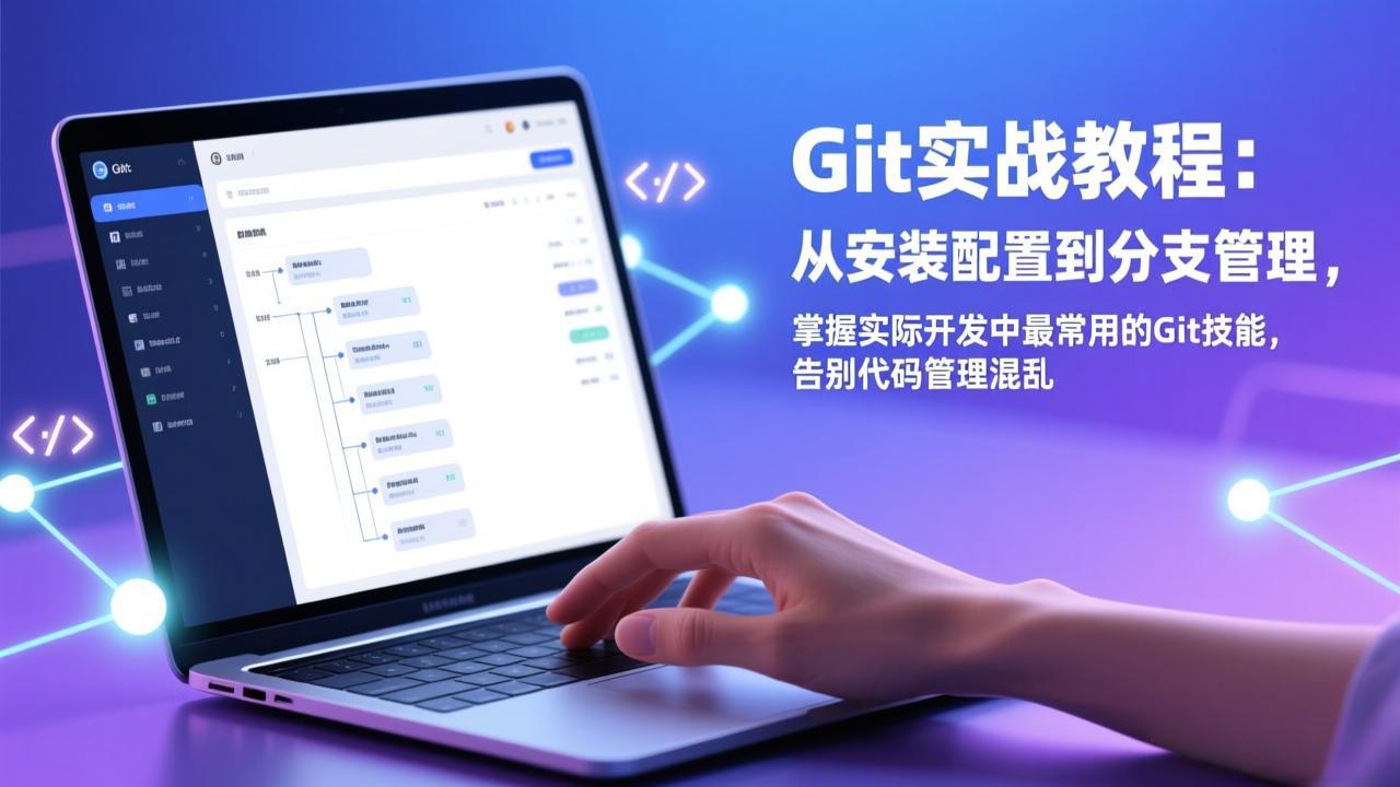 Git实战教程：从安装配置到分支管理，掌握实际开发中最常用的Git技能，告别代码管理混乱-川川创富网