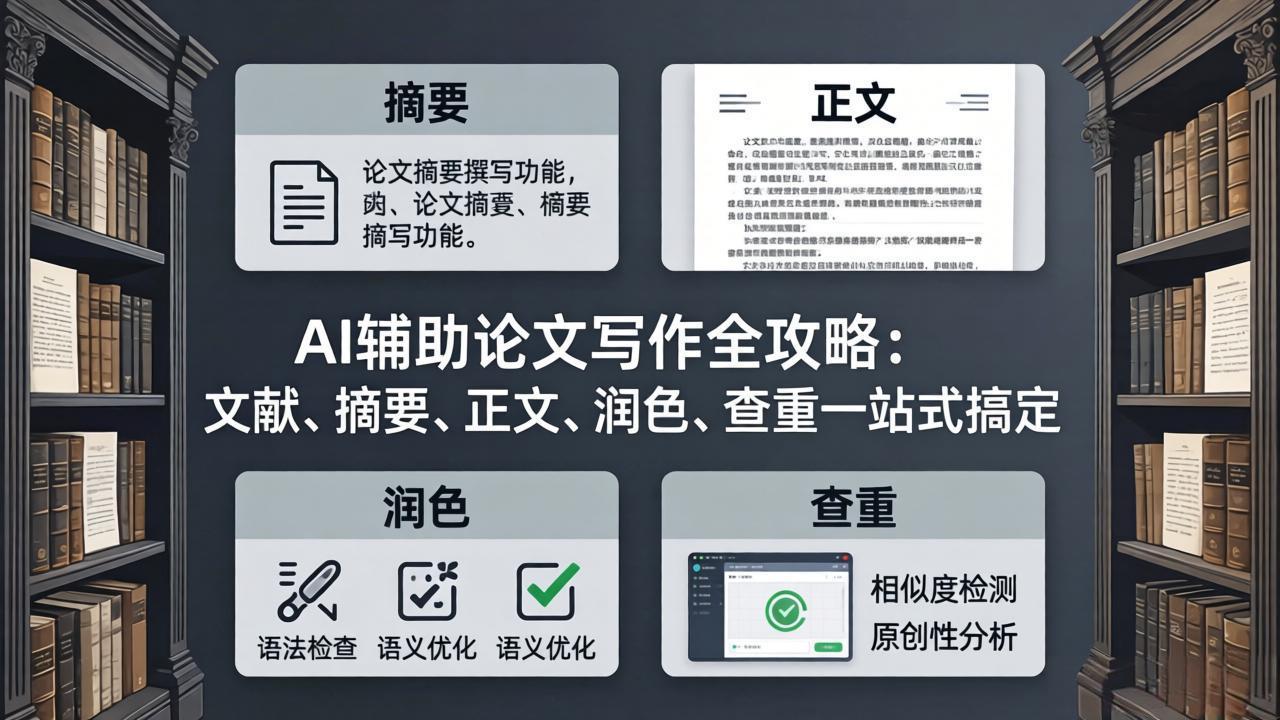 AI辅助论文写作全攻略：文献、摘要、正文、润色、查重一站式搞定-川川创富网