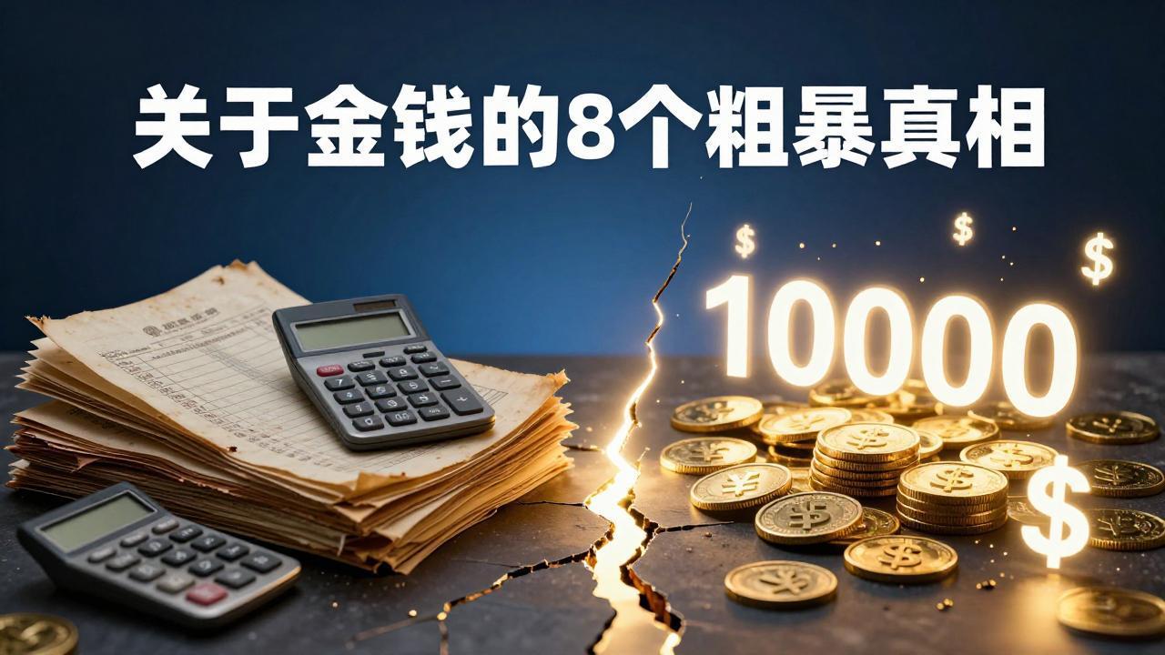 付费文章：关于金钱的 8 个粗暴真相，彻底重塑你的赚钱思维与财富认知-川川创富网
