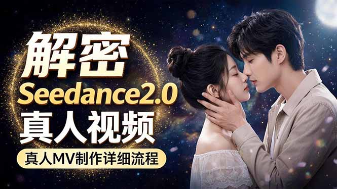 Seedance 2.0电影级真人 MV全流程拆解：提示词、运镜、粒子特效，手把手实操-川川创富网