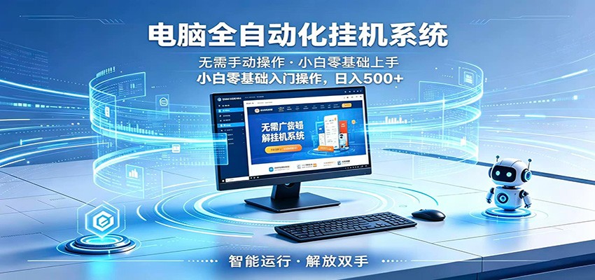 智能广告挂机无需值守，小白上手轻松实现每日增收-川川创富网