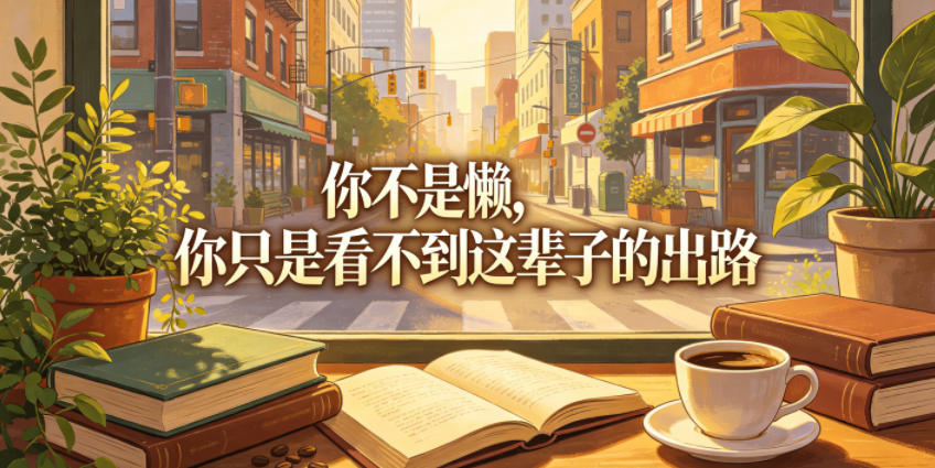 付费文章：你不是懒，你只是看不到这辈子的出路-川川创富网