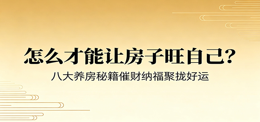 付费文章《怎么才能让房子旺自己？》八大养房秘籍催财纳福聚拢好运-川川创富网