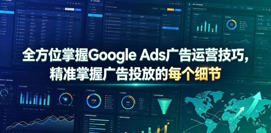 全方位掌握Google Ads广告运营技巧，精准掌握广告投放的每个细节【原创双语字幕】-川川创富网