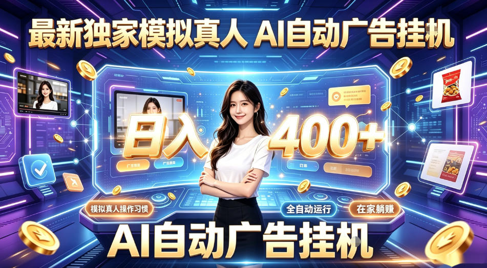 最新独家模拟真人，AI自动挂号挂G，日入400+，全程全自动运行，无需人工【揭秘】-川川创富网