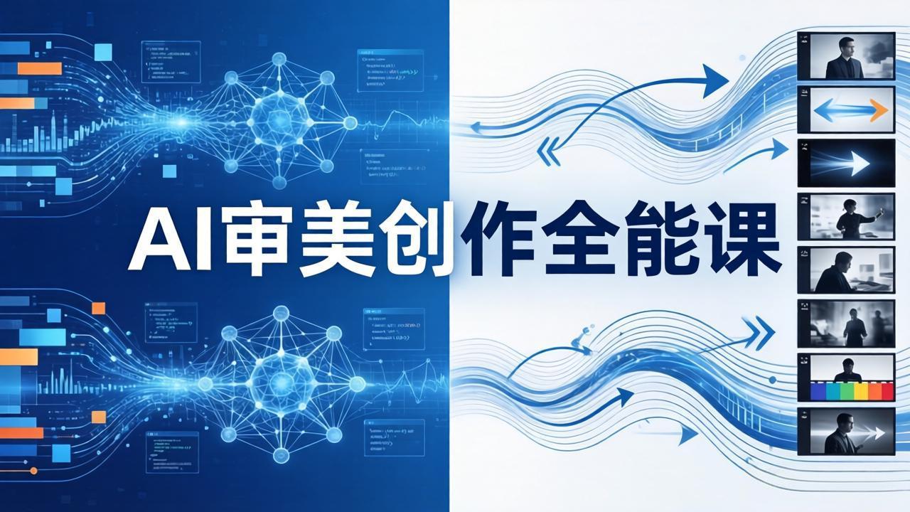 AI审美创作全能课-更新0706：MJ+Seedance+模型训练+影视分镜+编剧，一站式掌握AI艺术创作-川川创富网