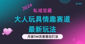 （11541期）私域宝藏：大人玩具情趣赛道合规新玩法，零投入，私域超高流量成单率高-川川创富网