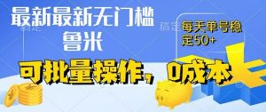 最新0成本项目,不看广告、不养号,纯挂机单号一天50+,收益时时可见,提现秒到账【揭秘】-川川创富网