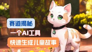 利用AI工具一分钟制作原创视频，多种变现方式，复制粘贴月入2w+！-川川创富网