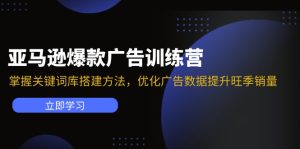 （11858期）亚马逊爆款广告训练营：掌握关键词库搭建方法，优化广告数据提升旺季销量-川川创富网
