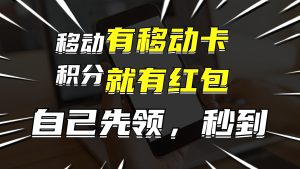 （12116期）有移动卡，就有红包，自己先领红包，再分享出去拿佣金，月入10000+-川川创富网