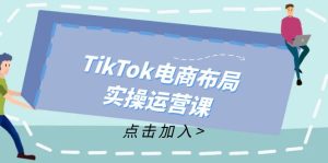 (12156期)TikTok电商布局实操运营课:从新手到精通,成为TikTok带货运营高手-川川创富网