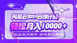 （12439期）2024网易云云梯计划  每月躺赚5000+-川川创富网
