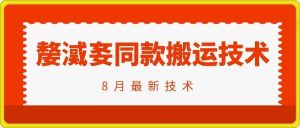 抖音96万粉丝账号【嫠㵄㚣】同款搬运技术-川川创富网