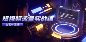 短视频流量实战课,从平台选择到内容变现,爆款公式与投放技巧-川川创富网