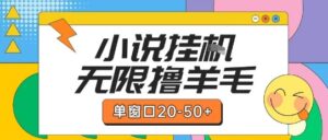 最新小说挂G自撸玩法本人实操单窗口20-50+可矩阵放大操作【揭秘】-川川创富网