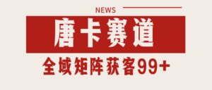 唐卡赛道私域引流获客 自热矩阵SOP日引流99+精准客资-川川创富网