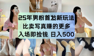 最新男粉计划,利用美女视频,条条原创爆款,简单上传制作,月入1w+-川川创富网
